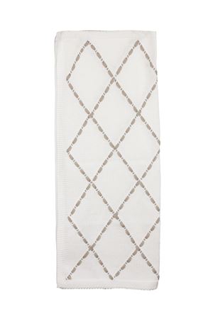 White cotton blanket LITTLE BEAR KIDS | 3116BCOCORDA